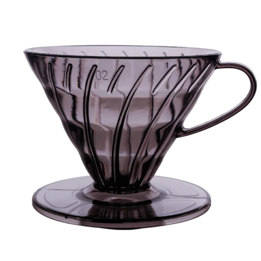 Cone Filter Dripper acrylic cup V60 black