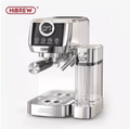 HiBREW 3 in 1 Semi Automatic Espresso Cappuccino Latte Coffee Machine Automatic Milk Froth Ground Coffee Stainless Steel