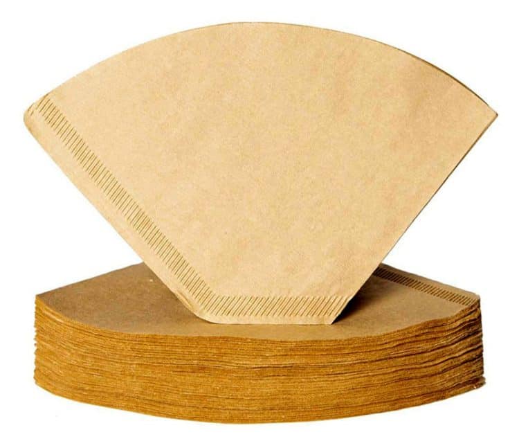 Conical coffee filter, paper disposable pour and drip For filter coffee v60(100 paper)