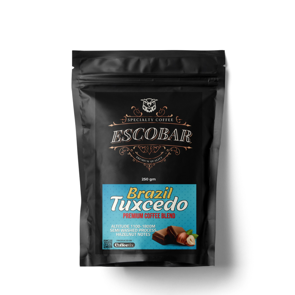 Escobar Premium Coffee blend BRAZIL TUXCEDO