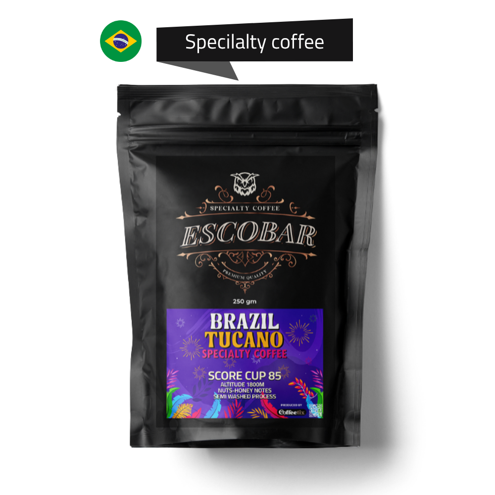 Escobar Specialty coffee BRAZIL SOIL TUCANO