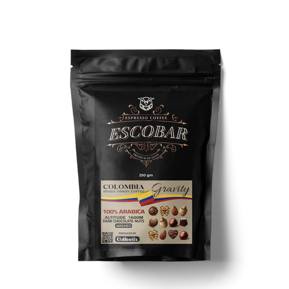 Escobar Specialty coffee COLOMBIA GRAVITY