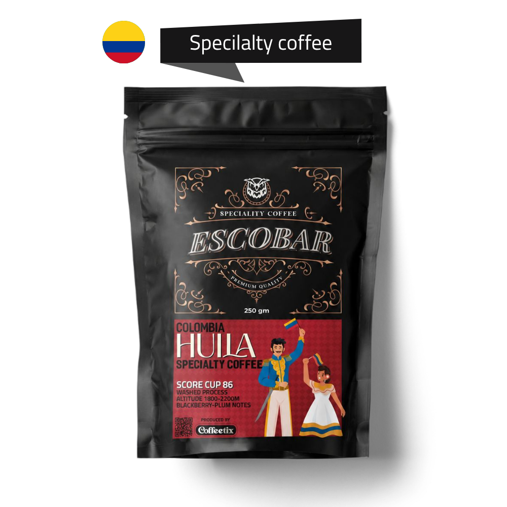 Escobar Specialty coffee COLOMBIA HUILA