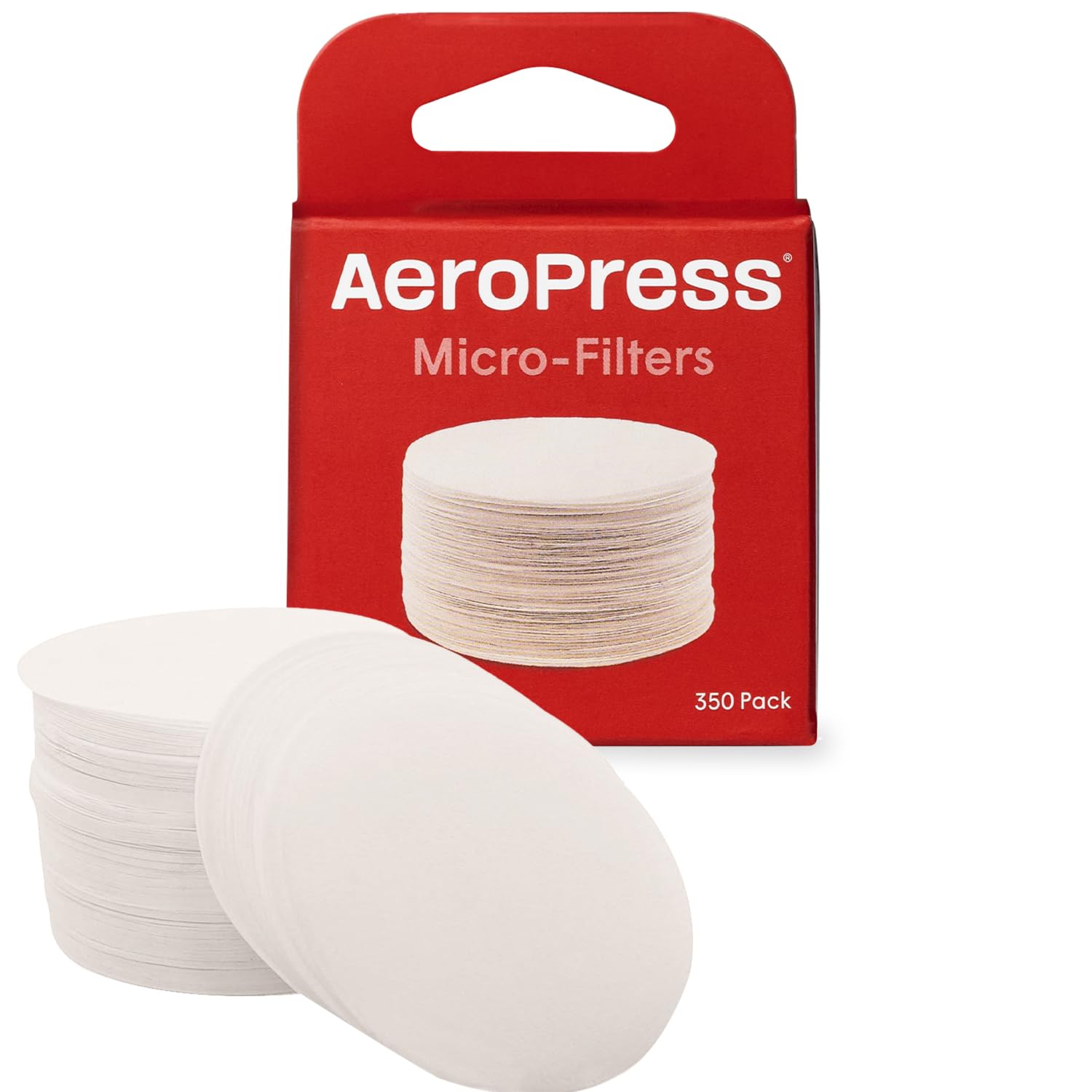 Micro round filter suitable for Aeropress, Mokapot and Portafilter (350 pieces per packet)