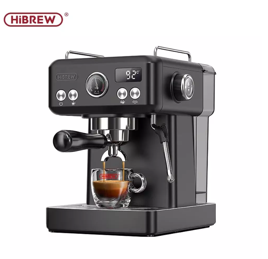 HiBREW 20Bar Semi Automatic Espresso Coffee MachineH10A BLACK
