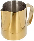Stainless steel milk steamer gold available capacity (350 -550) ml