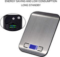 10kg Digital Coffee Scale with LCD Display and Net Weight Function, M, Ingredient Measurement, 1g