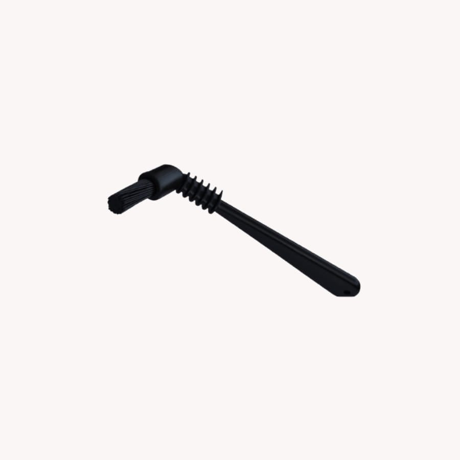 A cleaning brush for the group head from Mipro for machines