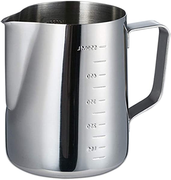 Stainless steel milk steamer silver available capacity (350 -550) ml