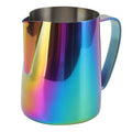 Stainless steel milk steamer colored available capacity (350 -550) ml